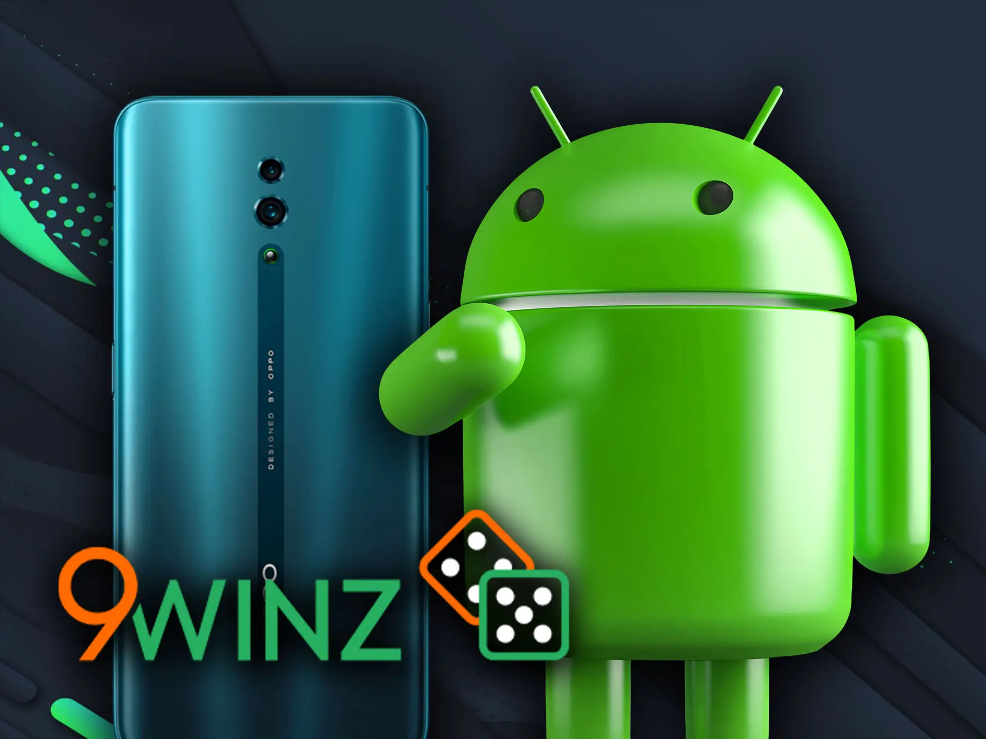 Download and Install 9winz app android on any compatible Android device.