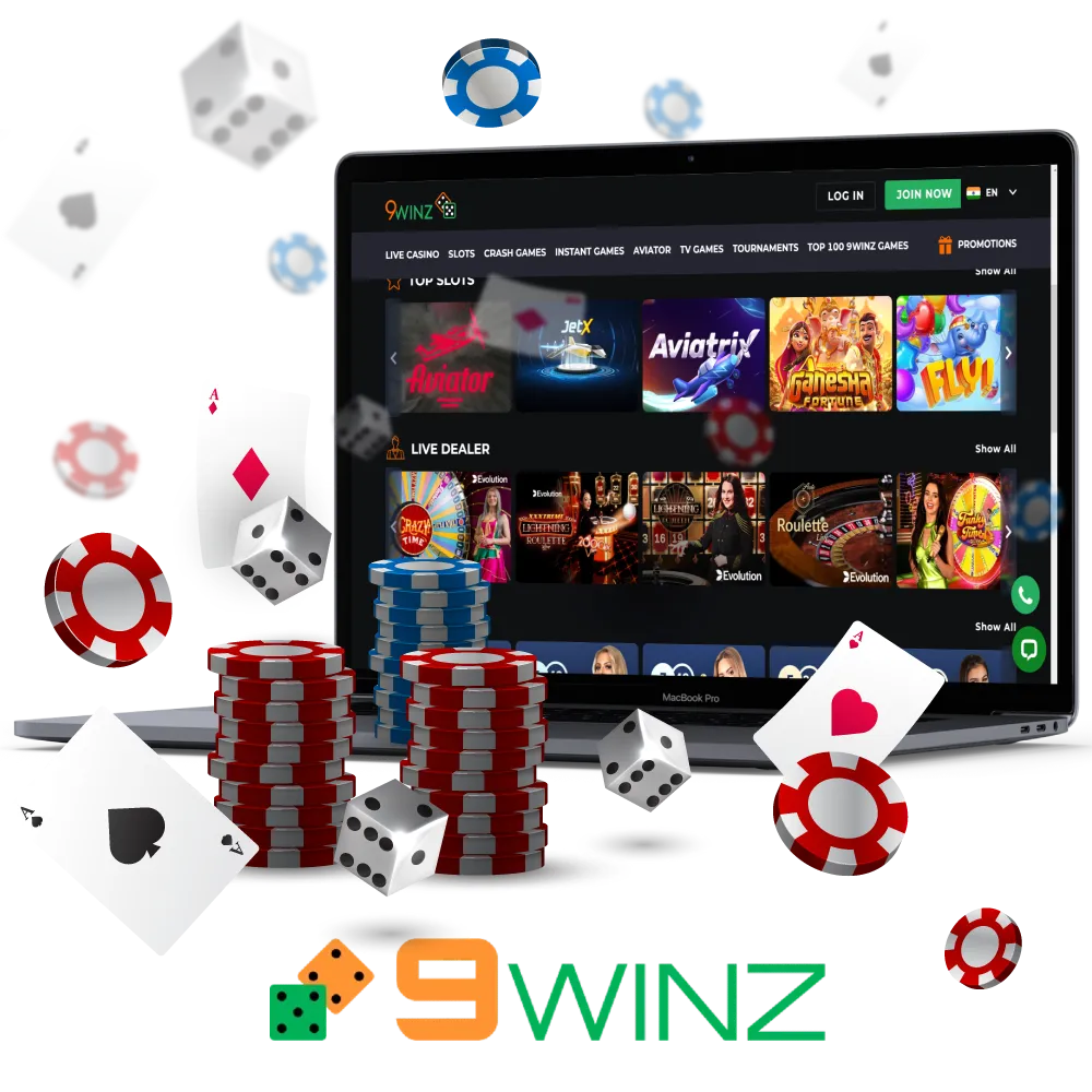 Visit 9winz casino and play games.