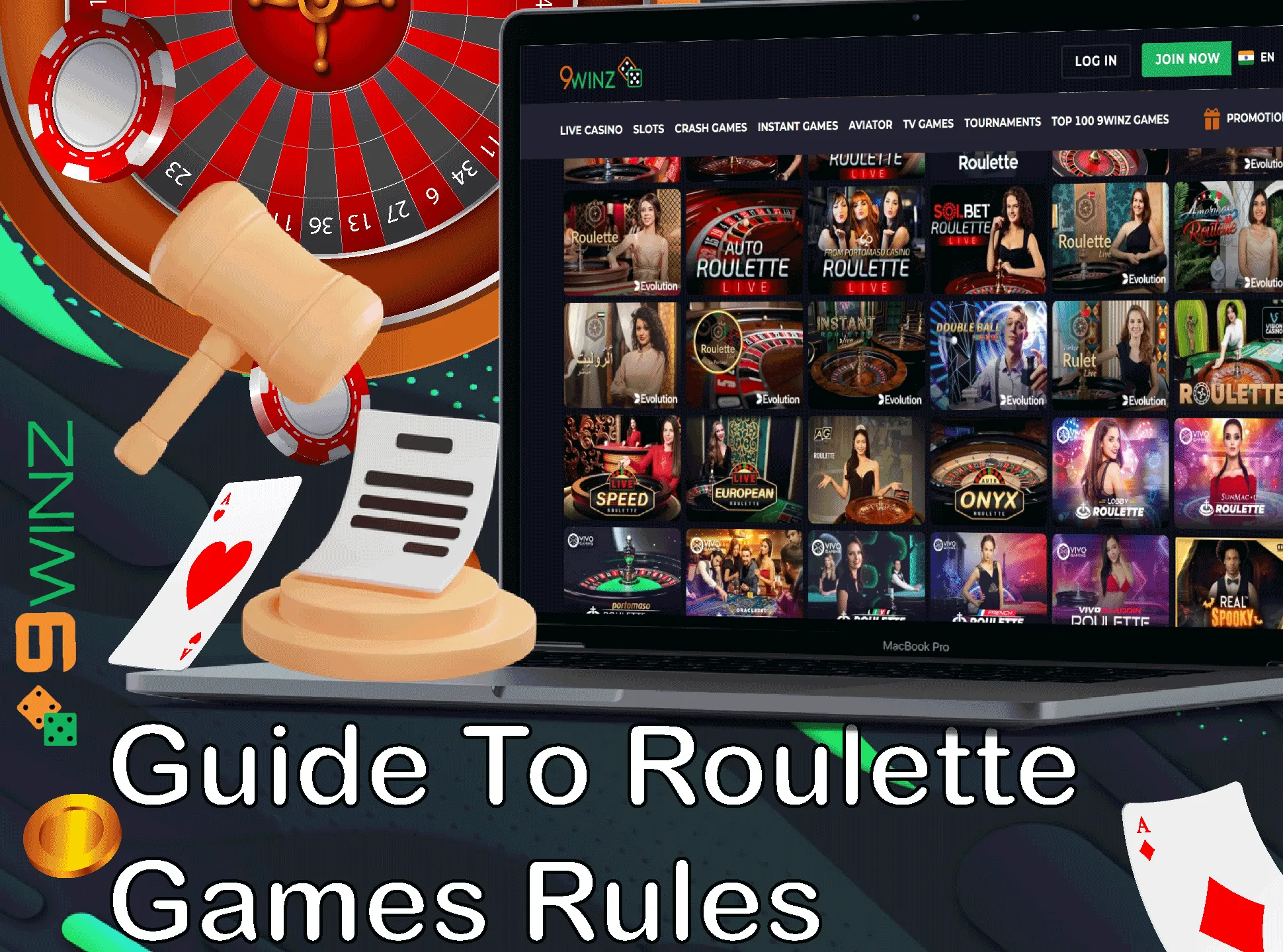 Follow the roulette games rules when you playing the roulette.