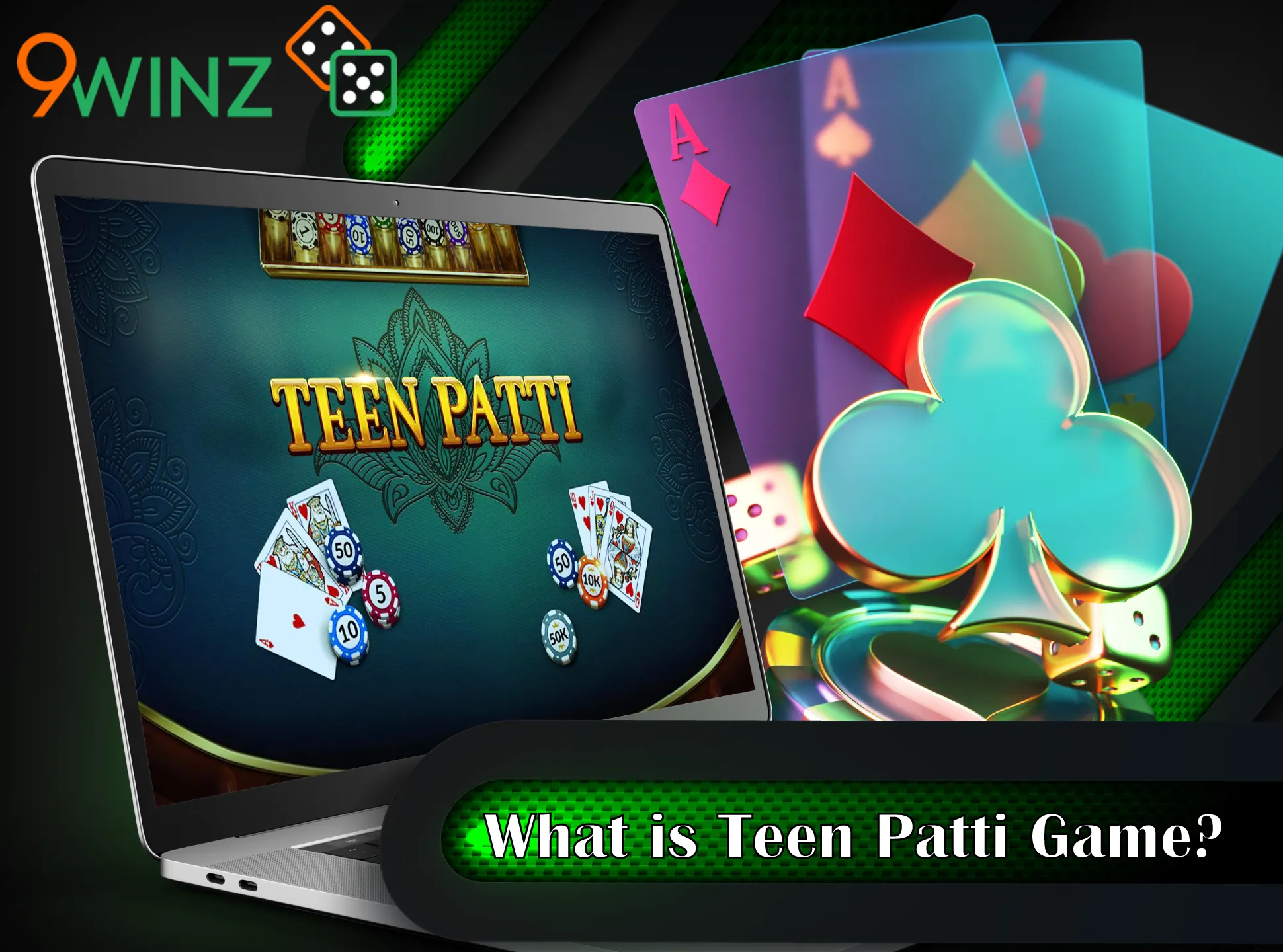 Teen Patti is a card game that is very popular in India.