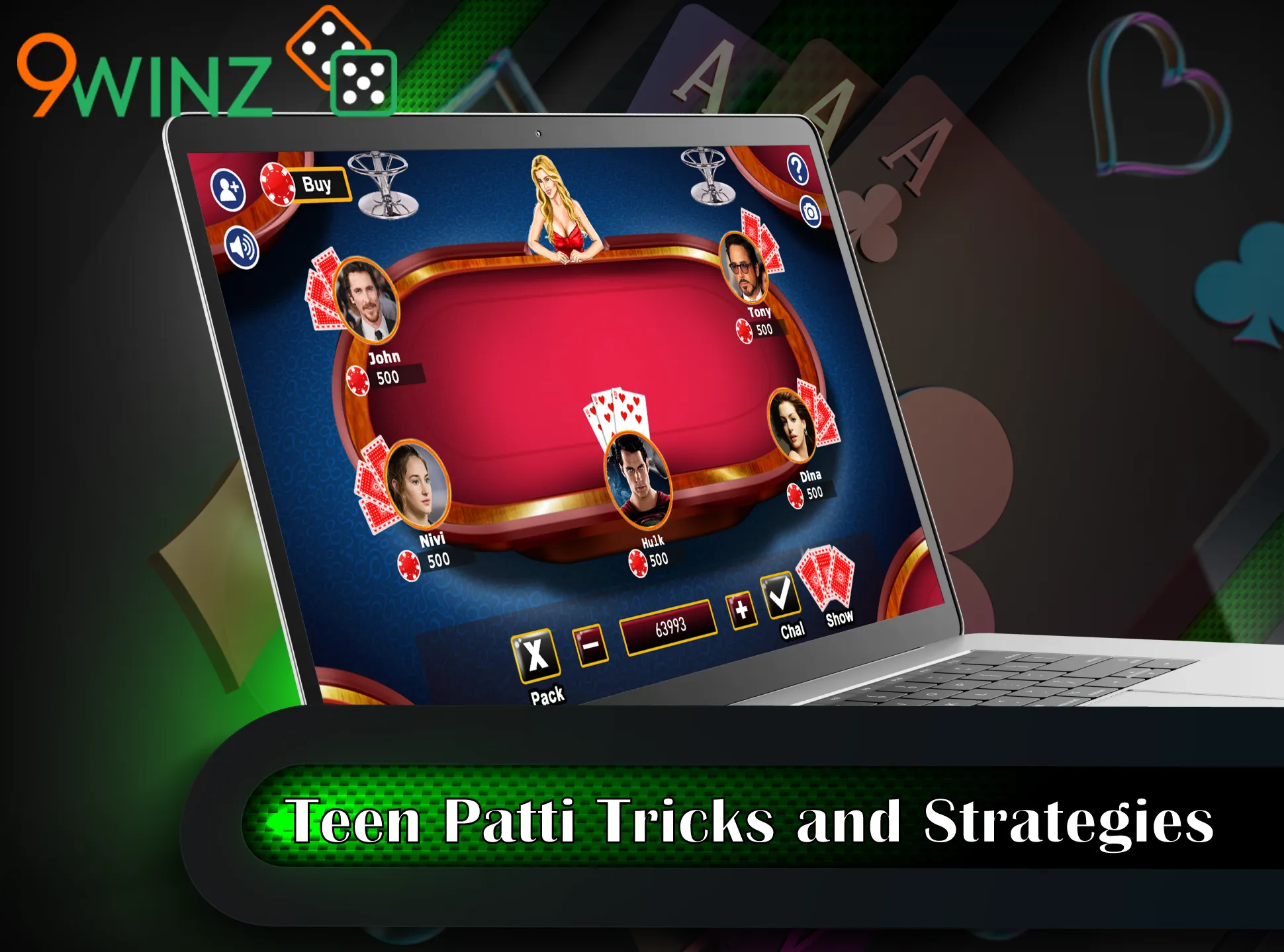 Here are some tricks to help you win the Teen Patti game.